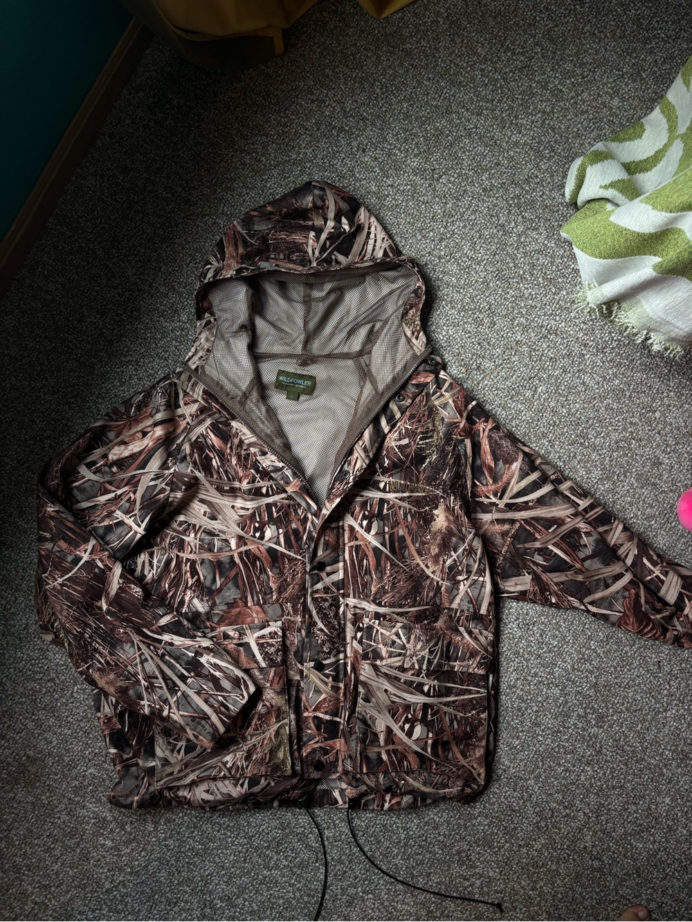 Wildfowler Waterproof Parka- Wildgrass